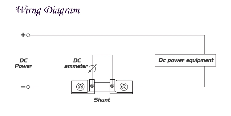 High-Precision DC Current Shunt 100A with Electric Welding Machine