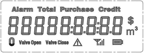 Single Phase Sts Keypad Prepayment Electric Meter